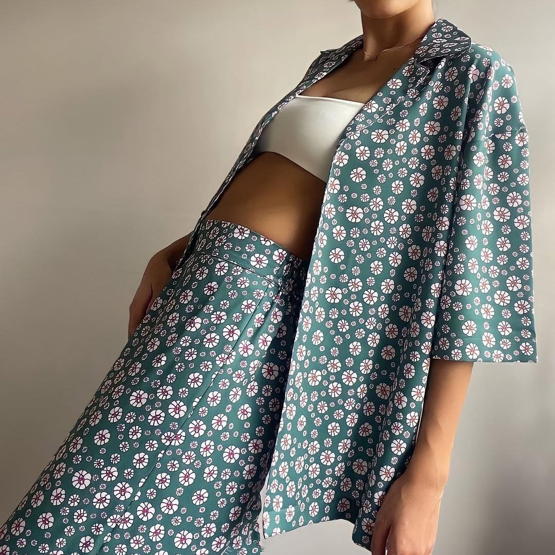 PANTALÓN FLEURS PRINT